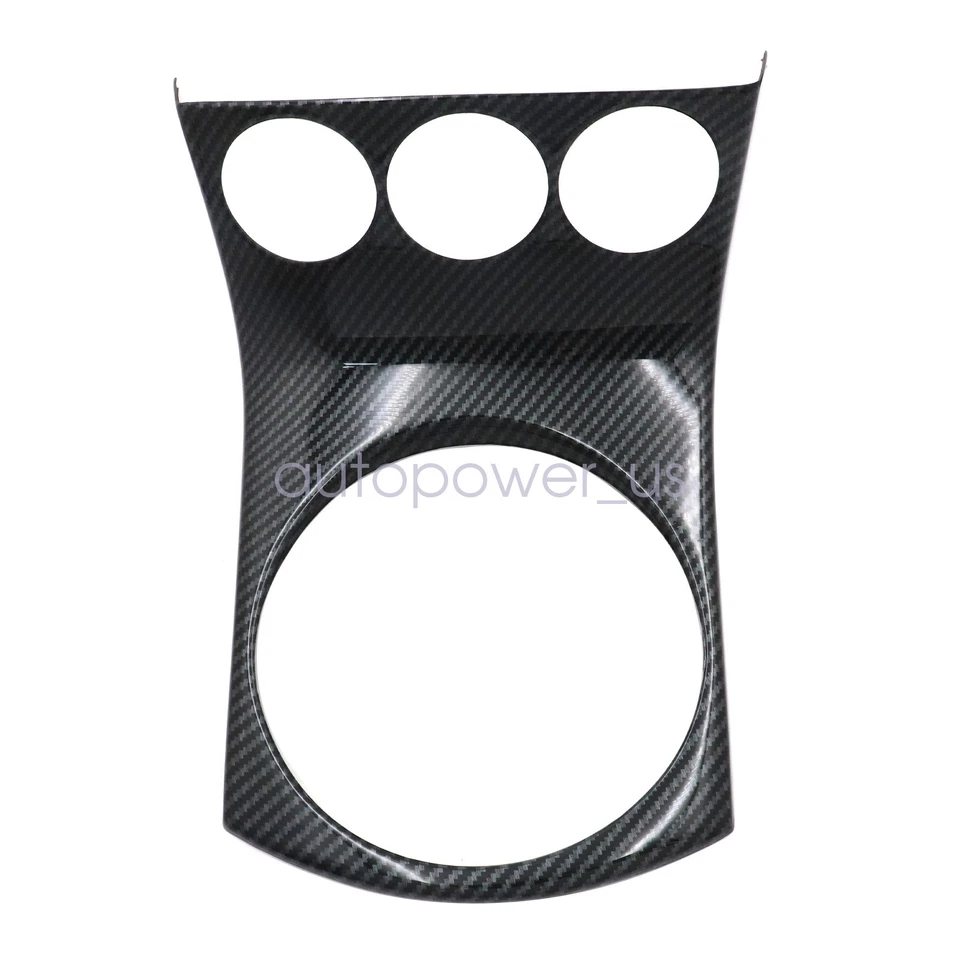 Cubierta de cuadro de cambio interior efecto fibra de carbono para Nissan 350z manual 03-2005 Foto 4 de 4