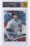 2017 TOPPS CLEARLY AUTHENTIC RED #CAAUAJ AARON JUDGE RC /50 BGS 8.5 AUTO 10
