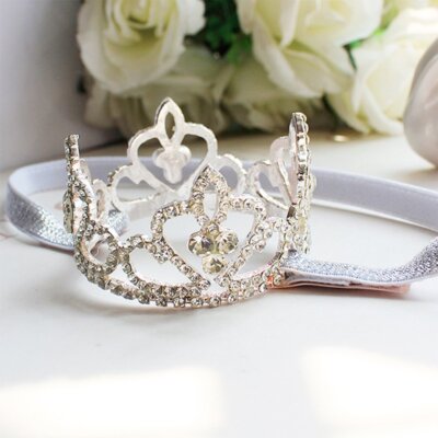 Little Girl Crown Baby Girl Infant Toddler Crystal Crown Tiara