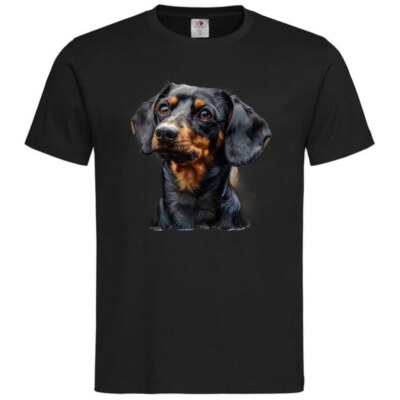 T-Shirt Dackel Dachshund Teckel Jagdhund Jagt Dackelwelpe Dackelschule D 402880s