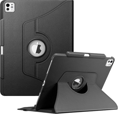 Funda Giratoria para iPad Pro 13 Pulgadas M4 2024 Smart Stand Cover con Soporte para Lápices - Imagen 10 de 19
