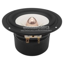 1x 4.5" in 4/6/8Ohm 15W HIFI Full Range Driver Audio Speaker Stereo Loudspeaker