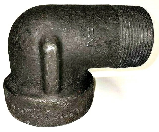 1-1/2" Forged Steel 90 Degree Street Elbow Class 3000 - 0361109655 - USA Made - Image 3 of 3