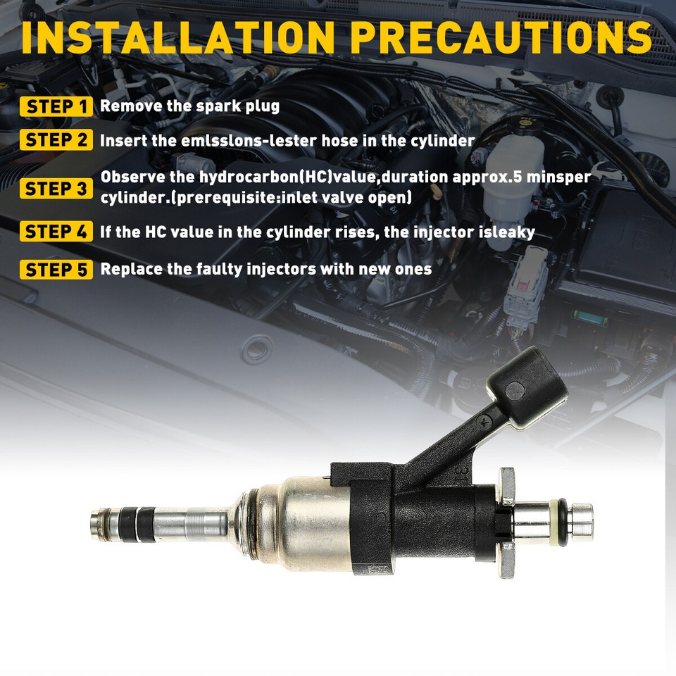 Car Auto Upgrade Fuel Injectors For 20142015 GMC Sierra 1500 4.3L V6