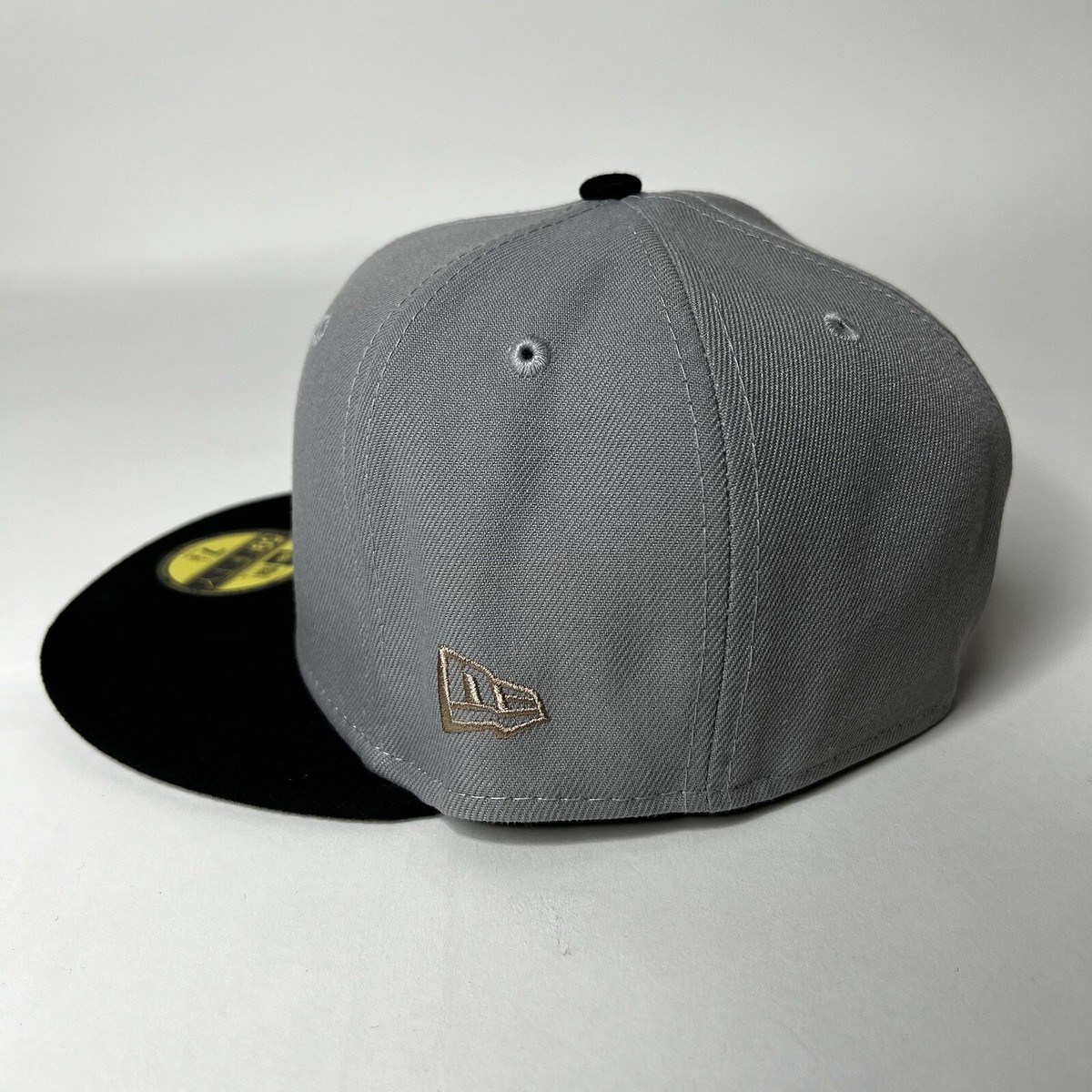 New Era LA Dodgers Gray 2 Tone MLB Leather Logo 59FIFTY