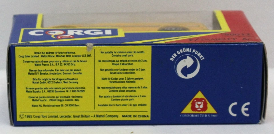 Corgi Juniors 90042 Iveco Box Truck Mars MIB 1992 Street Life in Miniature  - Image 3 of 3