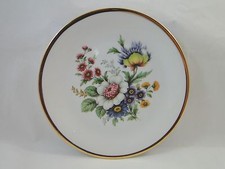 Seltmann Weiden K Bavaria Western Germany 7-1/2" Plate Multi-colored Flowers