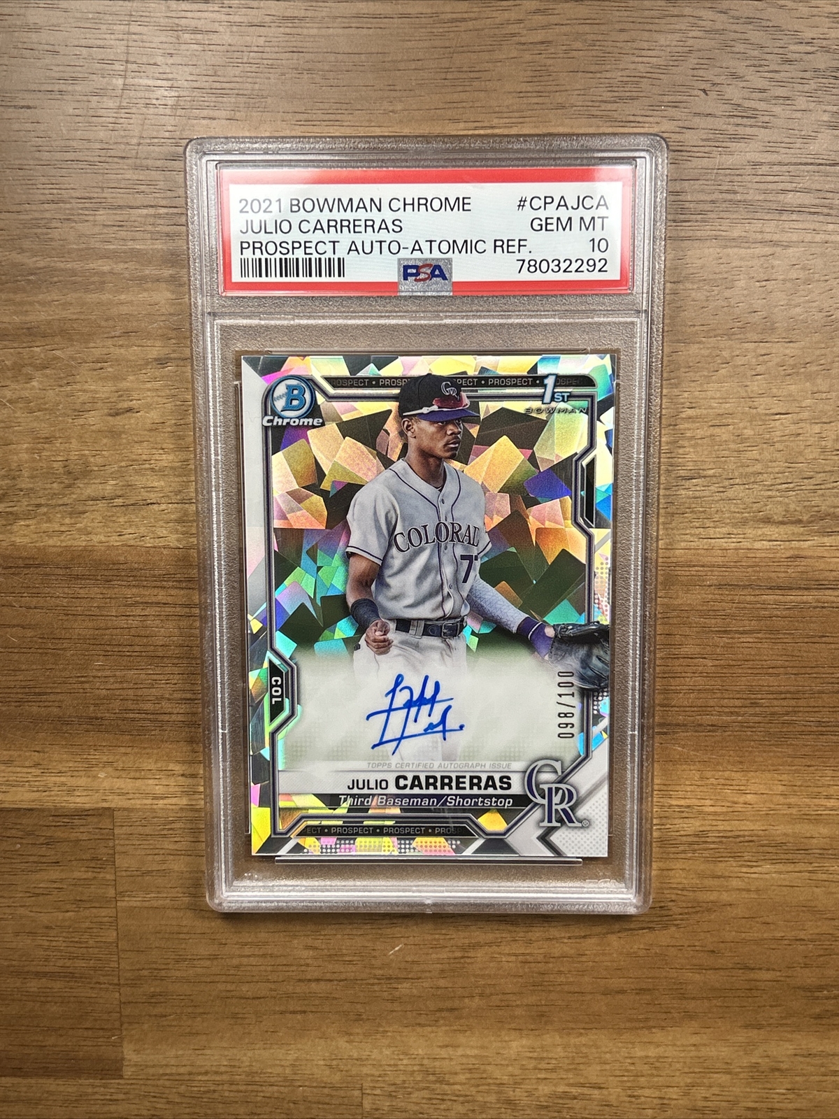 bowman2021 ZAC VEEN atomicrefractor auto 【公式通販】