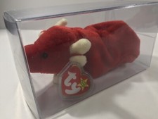 New TY Beanie Baby Snort The Bull 1995 Retired 4th Generation