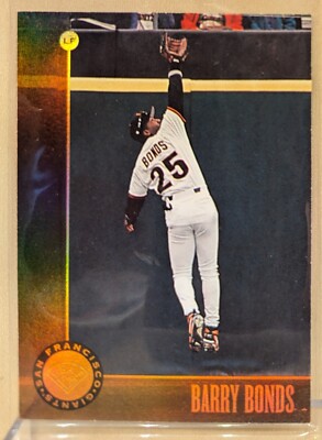 1996 Leaf BRONZE PRESS PROOF #78 Barry Bonds Gaints RARE PARALLEL /2000