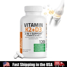 Vitamin K2 D3 Vitamin Supplement, Boost Immunity & Heart Health 120 Caps - US