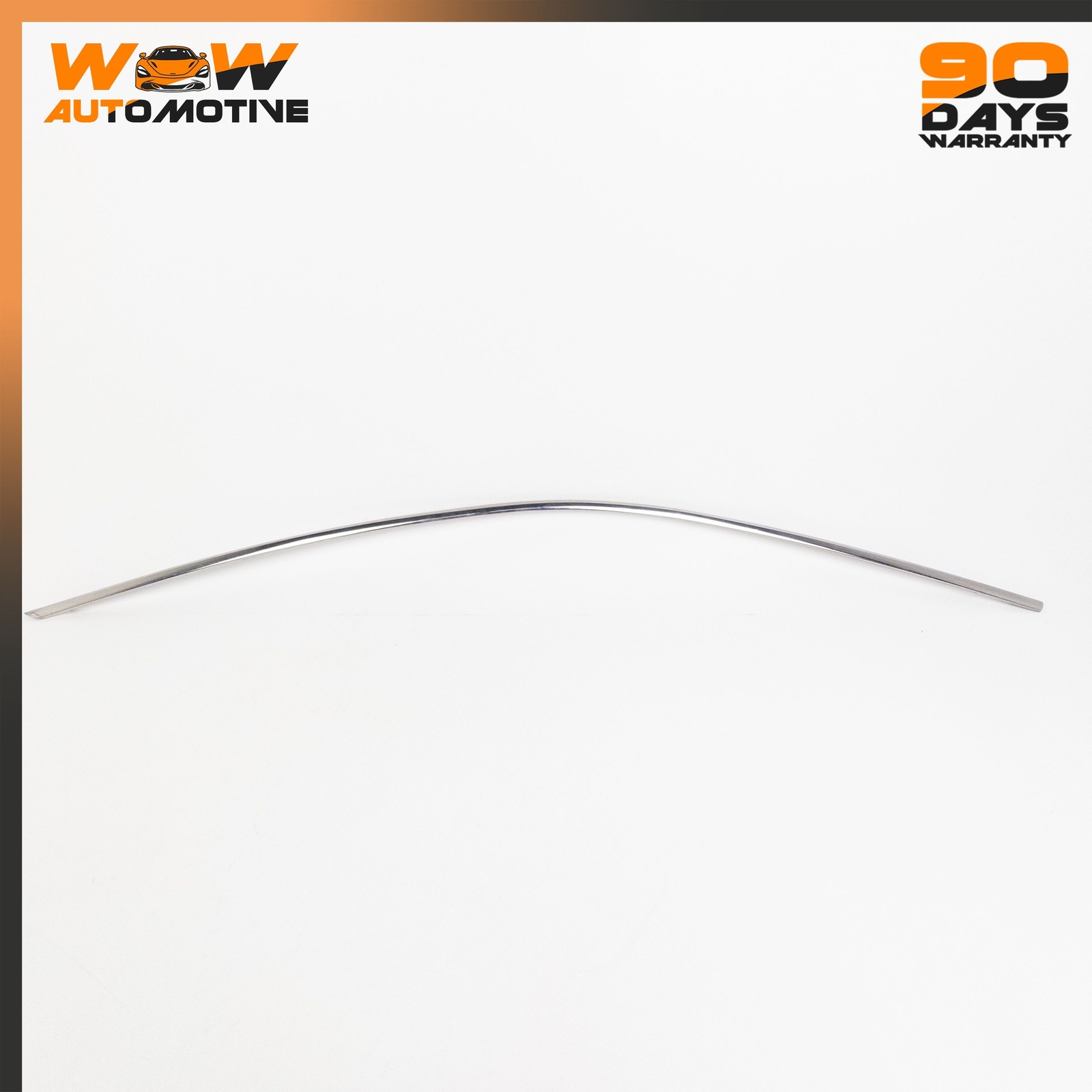 06-13 BENTLEY CONTINENTAL FLYING SPUR FRONT LEFT DOOR MOLDING CHROME OEM