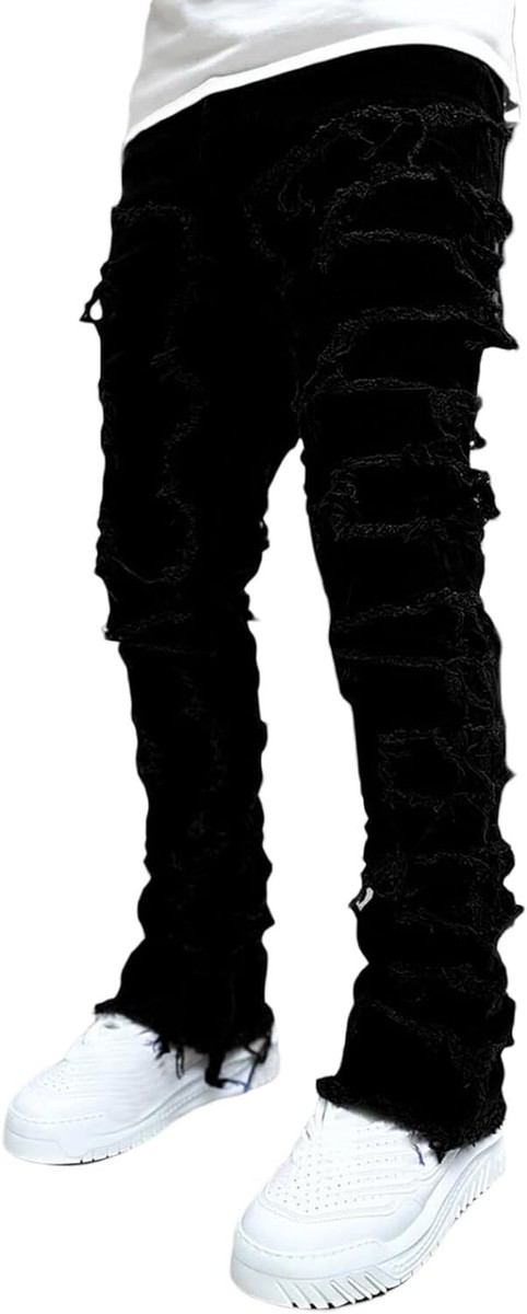 extreme ripped jeans herren