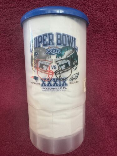 2005 Super Bowl Tee Shirt & Plastic Mug. - Picture 1 of 2