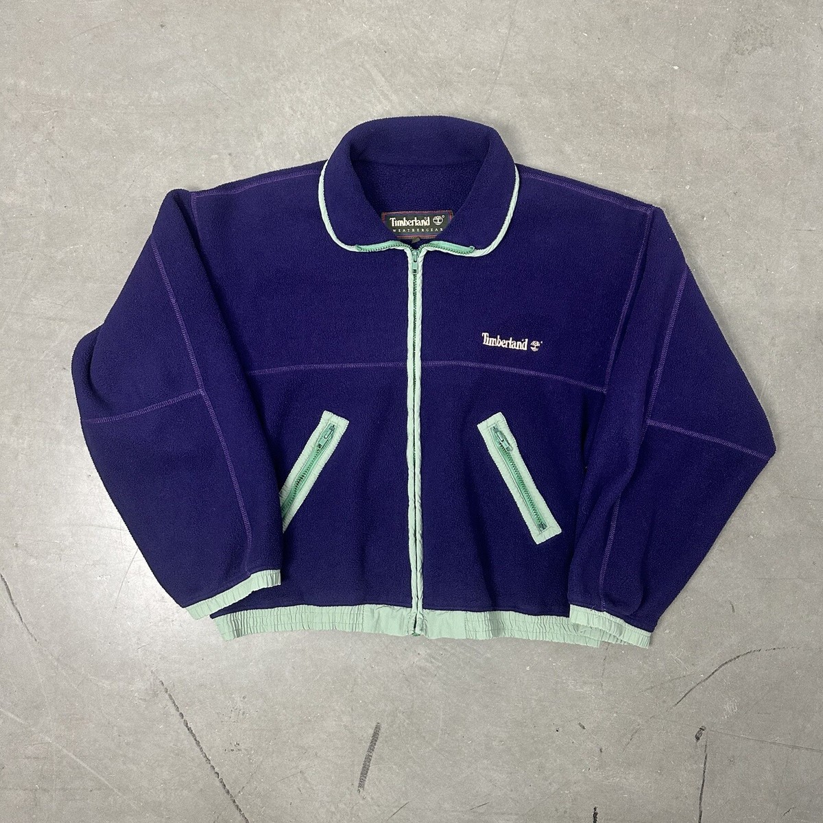 90s Timberland Fleece Jacket Mens Medium 90s Polartec Full Zip