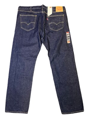 New Vintage Levis 505 Mens Jeans 42 x 32 Rigid Denim Regular