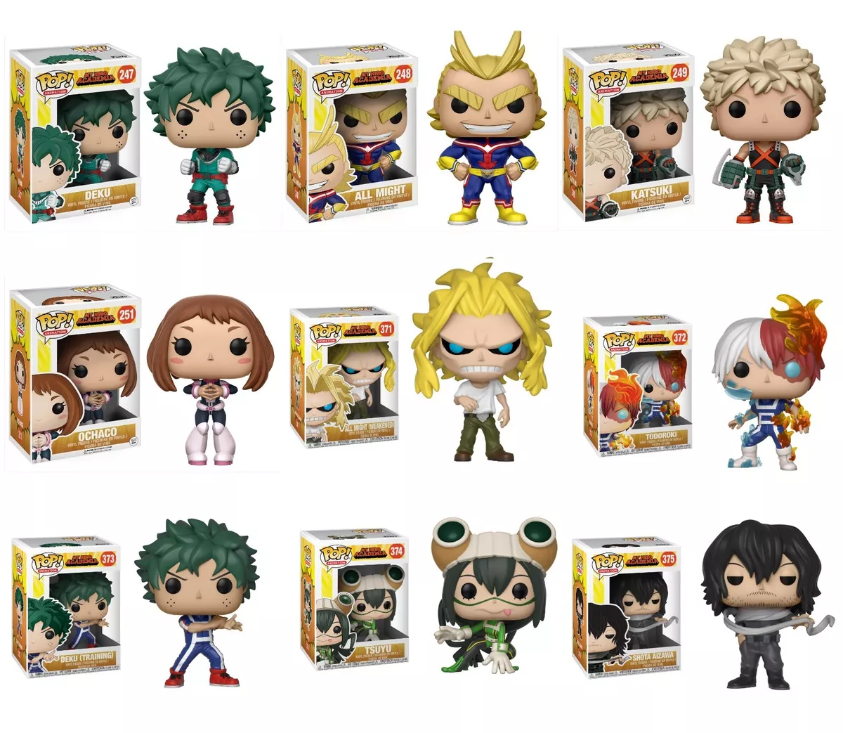 My Hero Academia: Descubra a Nova Coleção de Funko Pops