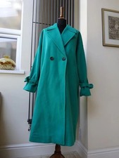 Vero Moda Bright Green Overcoat Coat Size M