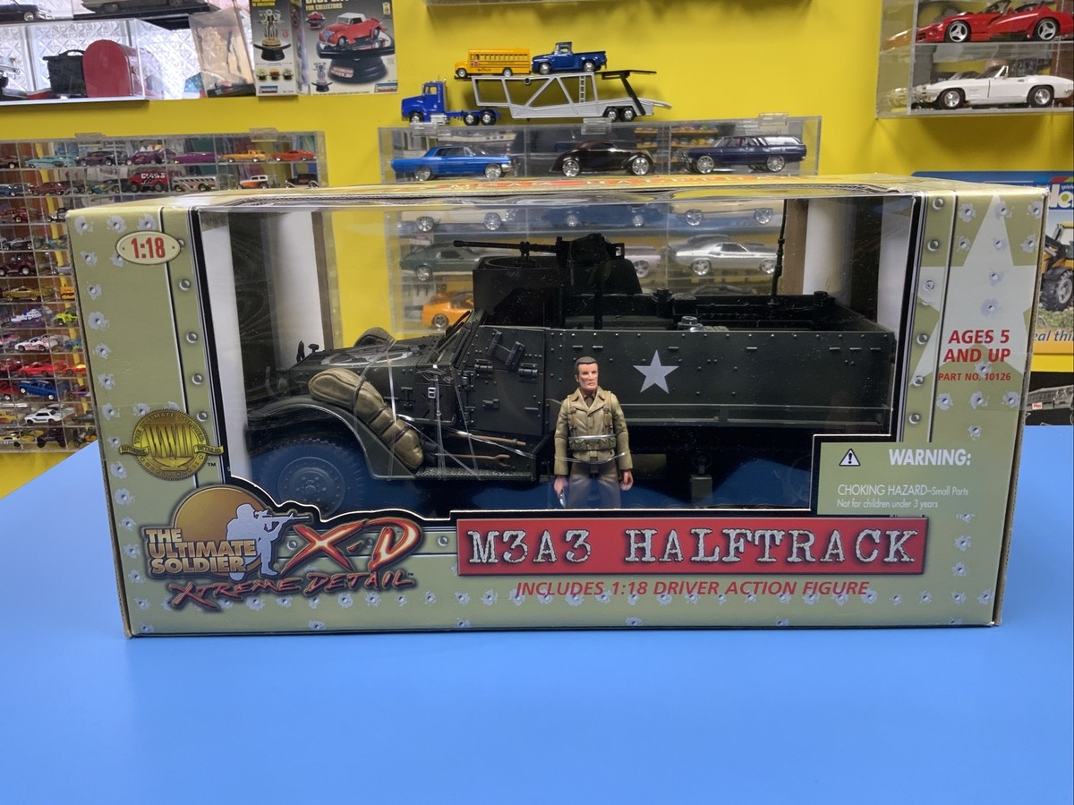 その他 21st CENTURY TOYS M3A3 HALFTRACK 1:18 WWII M3A3 Halftrack 1:18 RARE 21st Century Toys Ultimate