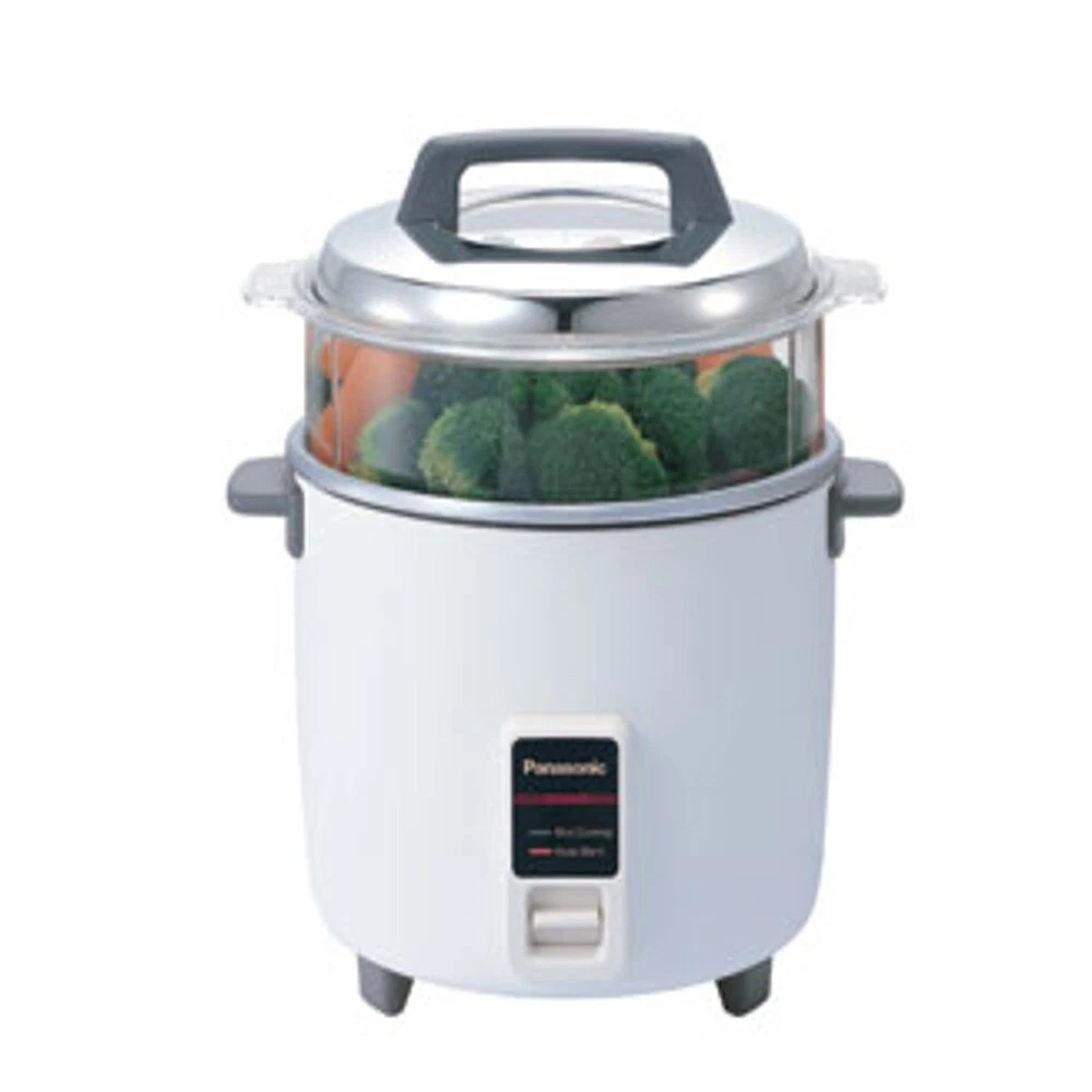 Panasonic SR-W22GS 220 Volt Rice Cooker 12-Cup with Steaming Basket 220V Export