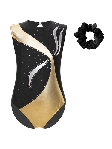 Niñas Gimnasia Atlética Ropa de Baile Rendimiento Ballet Leotardo Body Niños - Imagen 10 de 55