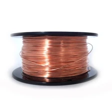 1LB 99.9% Pure Copper wire Half Hard Round 16 18 19 20 22 24 Gauge Made in USA
