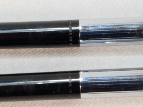 X2 Pluma Estilográfica Sheaffer Imperial Vintage 1 Cartucho Cuerpo Negro Acentos Cromados - Imagen 3 de 6