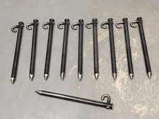 British Army Tent Peg Heavy Duty Steel Marquee Shelter Storm Pegs 457mm - 18"