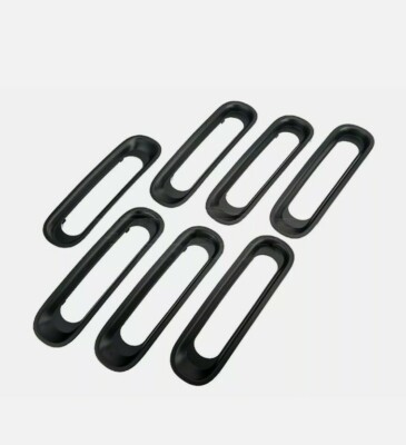Rugged Ridge 11306.30 Grille Insert Kit, Black; 07-18 Jeep Wrangler JK