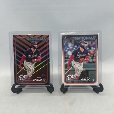 2024 Topps Update - #US136 Joey Gallo Holiday Foil & Base Card Nationals