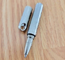 Maratac Pen-Go Pen Titanium Aerospace Grade-5 Titanium Refill Lamy M22 Black Med