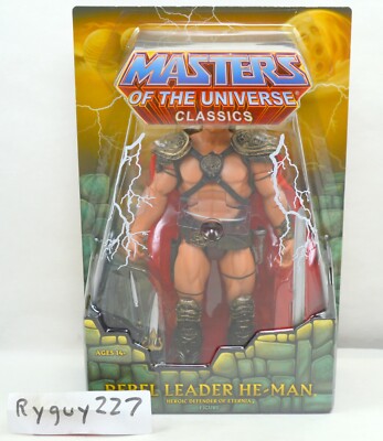 MOTUC, Rebel Leader He-Man, Masters of the Universe Classics, MOC, figure, MISB