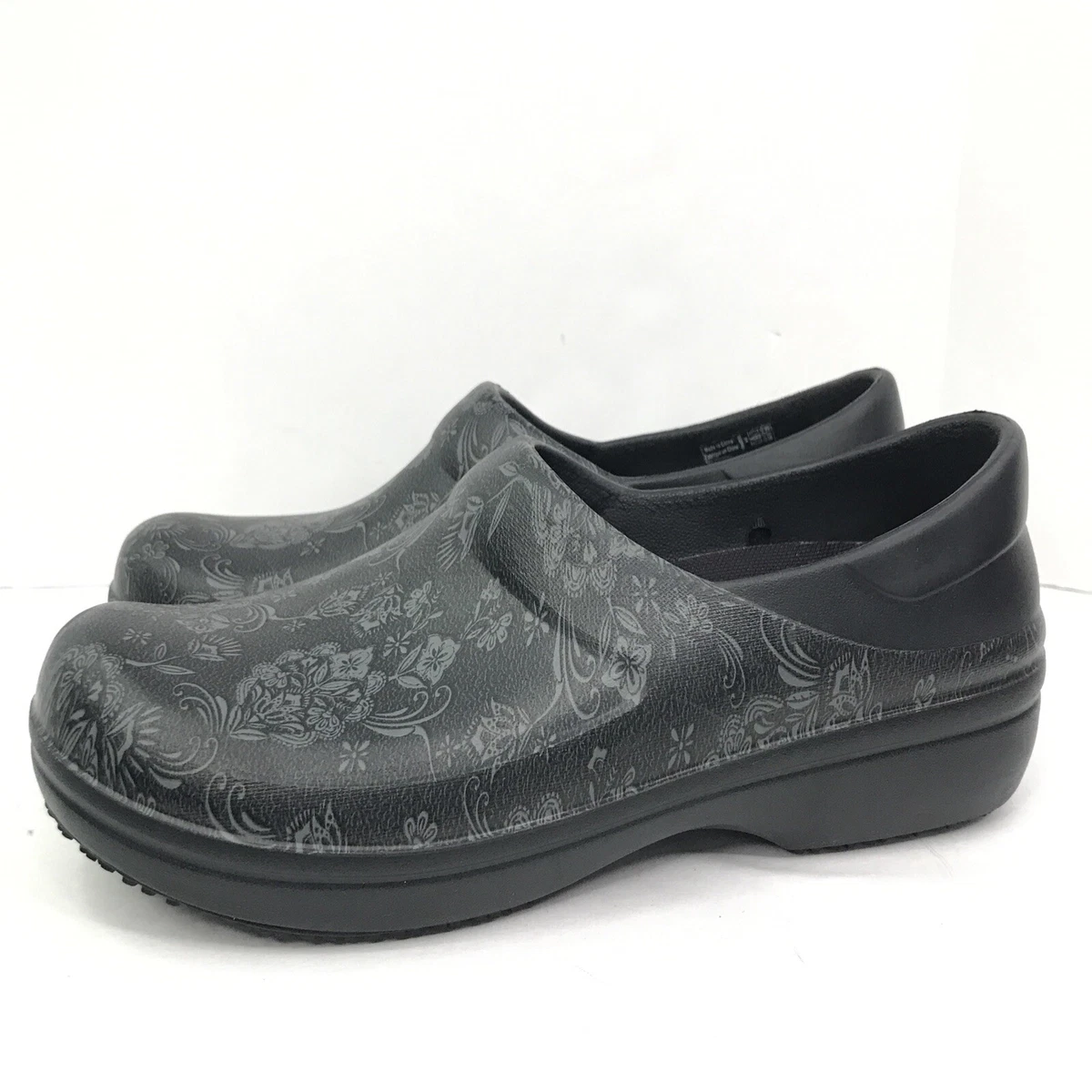 Crocs Women s Neria Pro II Graphic Clog 205385 Black Floral US