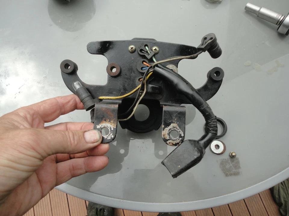 Cockpit Maske Kontrollleuchten Kabelbaum harness Suzuki GT 80 L - Bild 2 von 2