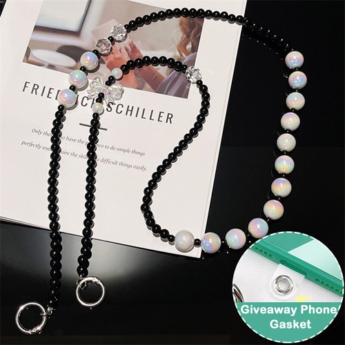 Outdoor Anti-lost Mobile Phone Lanyard Chain Big Beads Crossbody Neck Strap Rope - 第 12/12 張圖片