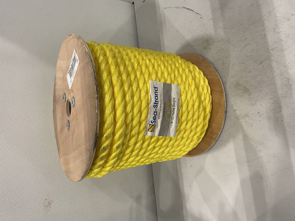 Sea-Strand 3-Strand Polypropylene Rope 1