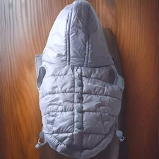 New Champion Brand Name Pet Puffer Coat Authentic Gray Size XS