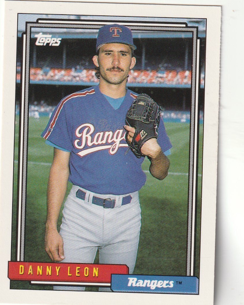 FREE SHIPPING-MINT-1992 Topps Traded #64T Danny Leon Texas Rangers