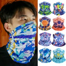 Ice Silk Cooling Bandana Balaclava Face Mask Scarf UV Protection Neck Gaiter US