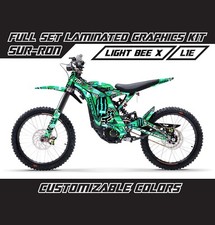 Sur Ron Light Bee X Electric Fluo Blue Stickerbomb Decals Stickers Graphics Kit Sur Ron Light Bee X Electric Fluo Blue Stickerbomb Decals Stickers Graphics Kit