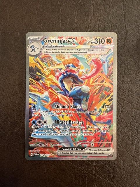 Greninja ex #214 (Twilight Masquerade (2024))
