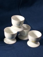 Arzberg 1982 selten  bunt Gitter 4 Eierbecher   H. Löffelhard