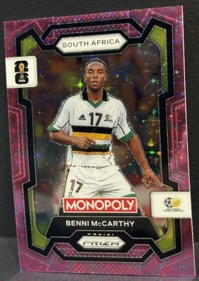 2026 Prizm Monopoly FIFA World Cup South Africa Benni McCarthy