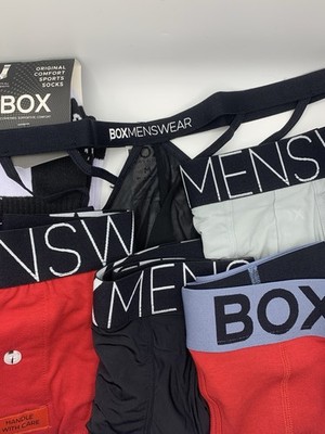 Karton Herrenbekleidung Medium Konvolut x6 Artikel 5x verschiedene Unterwäsche 1x Socken 