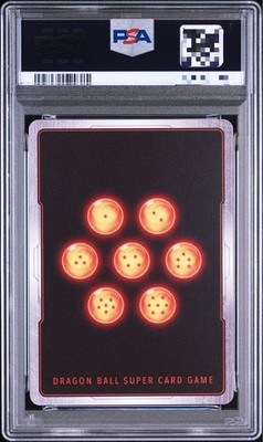 Dragon Ball card PSA10 Manga Booster Ultra Parallel Son Goku SB01