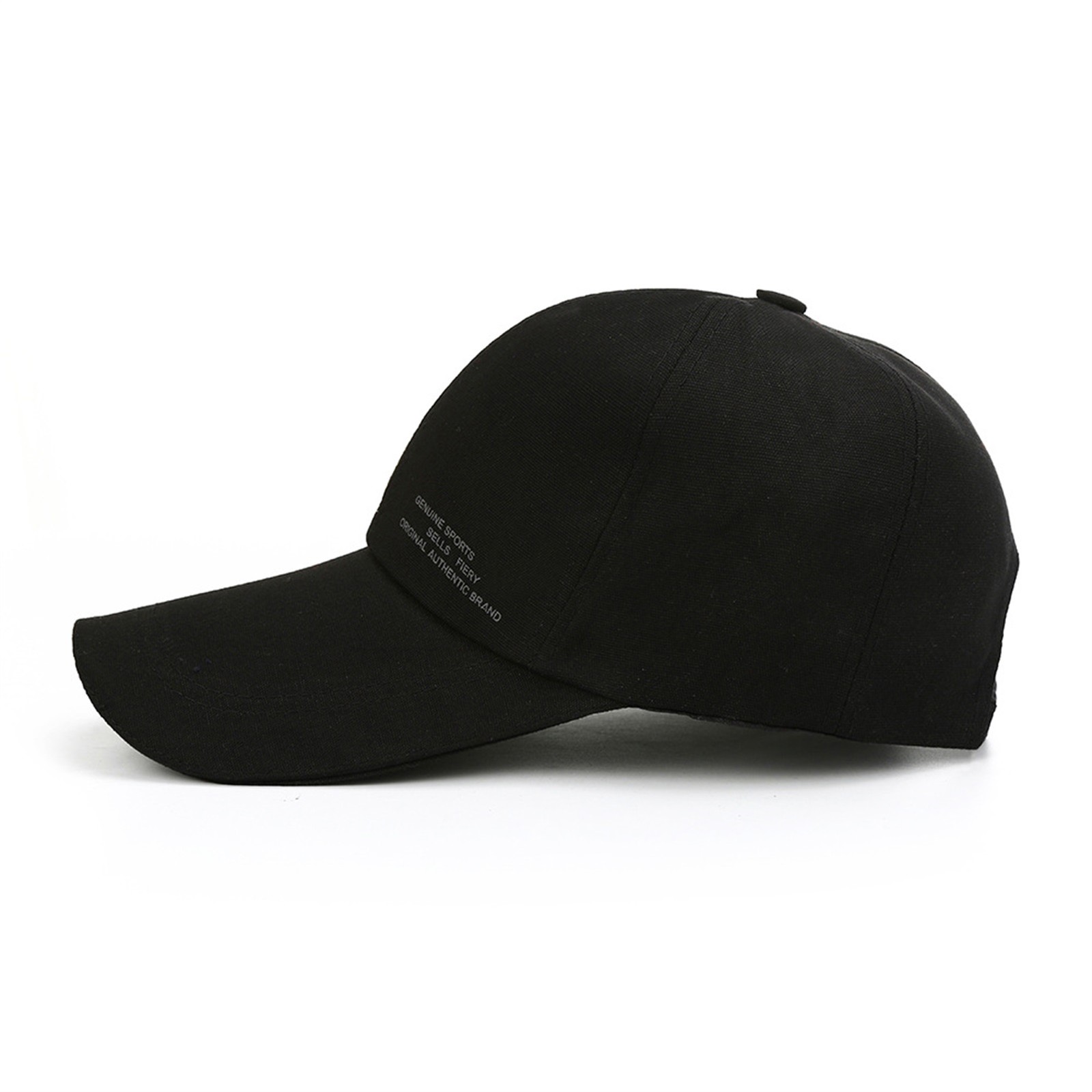 Men's Korean Version Hat Canvas F Peaked Sun Hat Street Sunshade Hat BA
