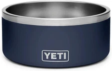 YETI 8, Stainless Steel, Non-Slip Dog Bowl, Holds 64 Ounces