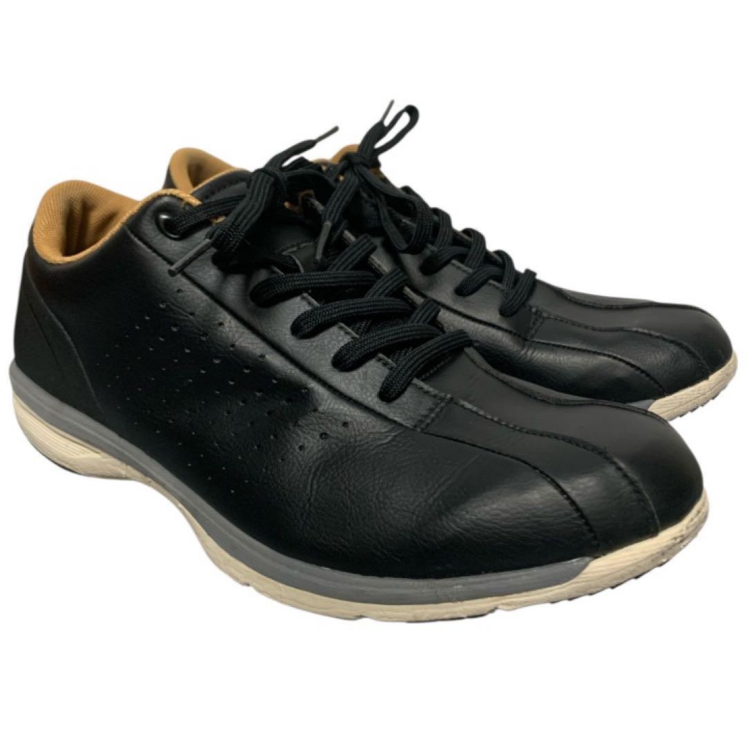 ASICS Hadashi Ride TDW553 Black Men's Sneakers 25cm 3E Good Used thumbnail 2