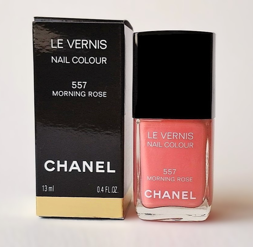 CHANEL Le Vernis Nail Polish 557 MORNING ROSE | eBay