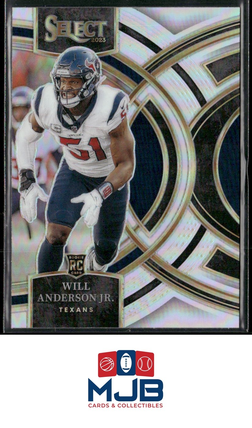 2023 Panini Select Will Anderson Jr. Silver Prizms Rookie #125